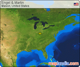 Engel & Martin satellite map