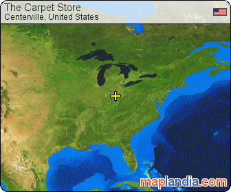 The Carpet Store satellite map