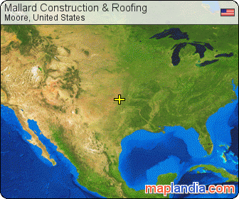 Mallard Construction & Roofing satellite map