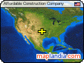 Affordable Construction Company satellite map