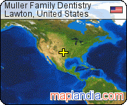 Muller Family Dentistry satellite map