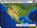 Aaron Young Farmers Insurance satellite map