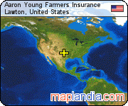 Aaron Young Farmers Insurance satellite map