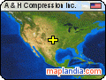 A & H Compression Inc. satellite map