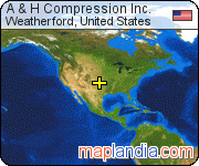 A & H Compression Inc. satellite map