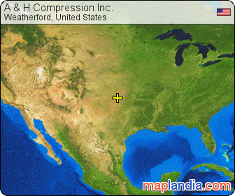 A & H Compression Inc. satellite map