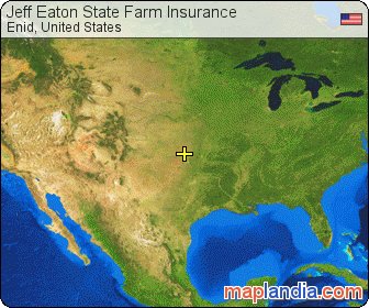 Jeff Eaton State Farm Insurance satellite map