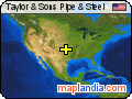 Taylor & Sons Pipe & Steel satellite map