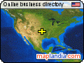 Online business directory satellite map