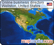 Online business directory satellite map