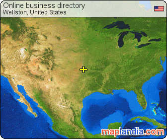 Online business directory satellite map