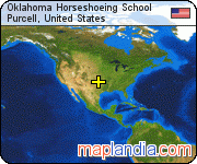 Oklahoma Horseshoeing School satellite map