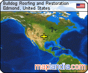 Bulldog Roofing and Restoration satellite map