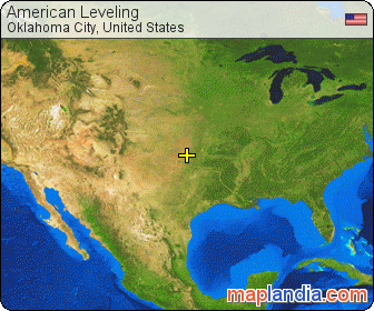 American Leveling satellite map