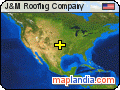 J&M Roofing Company satellite map