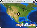Monty L. Cain, P.C. - Cain Law Offi satellite map