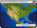 Rodney Chew State Farm Insurance satellite map