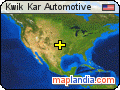 Kwik Kar Automotive satellite map