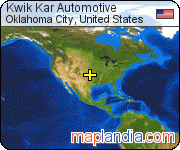 Kwik Kar Automotive satellite map