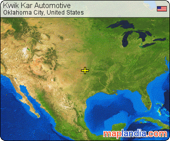 Kwik Kar Automotive satellite map