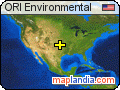 ORI Environmental satellite map