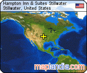 Hampton Inn & Suites Stillwater satellite map