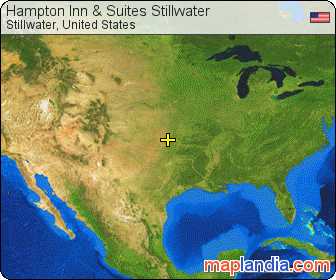 Hampton Inn & Suites Stillwater satellite map