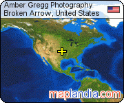 Amber Gregg Photography satellite map