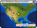 Nick Henderson Allstate Insurance satellite map