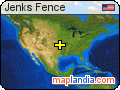 Jenks Fence satellite map