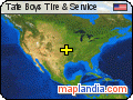 Tate Boys Tire & Service satellite map