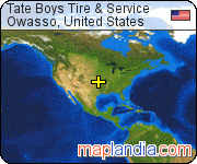 Tate Boys Tire & Service satellite map