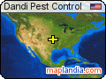 Dandi Pest Control satellite map