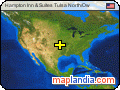 Hampton Inn & Suites Tulsa North/Ow satellite map
