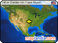 Hilton Garden Inn Tulsa Airport satellite map