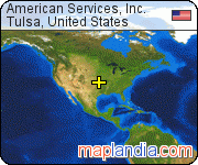 American Services, Inc. satellite map