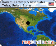 Carletti Dentistry & Associates satellite map