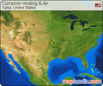 Complete Heating & Air satellite map