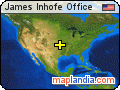 James Inhofe Office satellite map