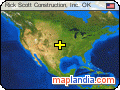 Rick Scott Construction, Inc. OK satellite map