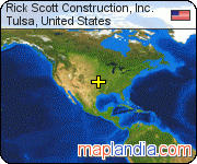 Rick Scott Construction, Inc. satellite map