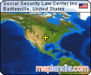 Social Security Law Center Inc satellite map