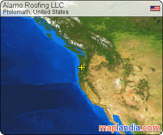 Alamo Roofing LLC satellite map