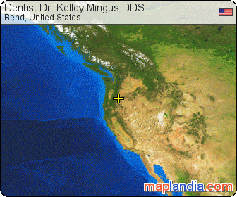 Dentist Dr. Kelley Mingus DDS satellite map