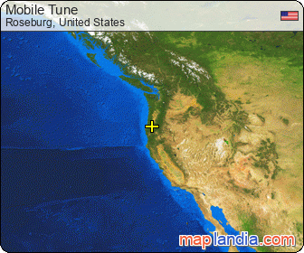 Mobile Tune satellite map