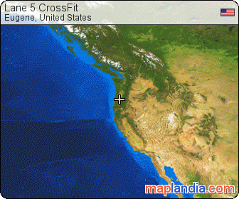 Lane 5 CrossFit satellite map