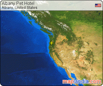 Albany Pet Hotel satellite map