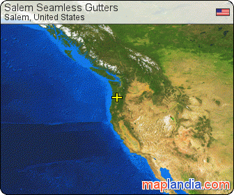 Salem Seamless Gutters satellite map
