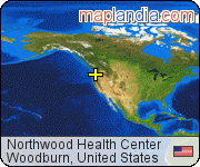 Northwood Health Center satellite map