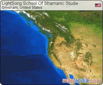 LightSong School Of Shamanic Studie satellite map